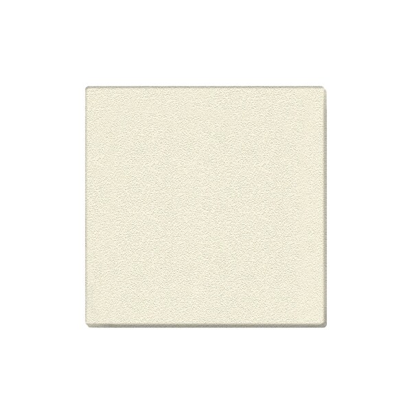 Bulletin Board, Vinyl, 4 ft H x 4 ft W, Ivory